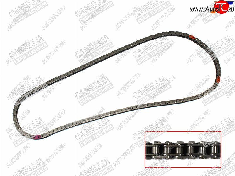 6 199 р. Цепь ГРМ TOYOTA AURISAVENSISAXIOFIELDERISISPREMIOALLIONWISH 1-2ZR-FAE 09- CAMELLIA 13506-37040  с доставкой в г. Кемерово