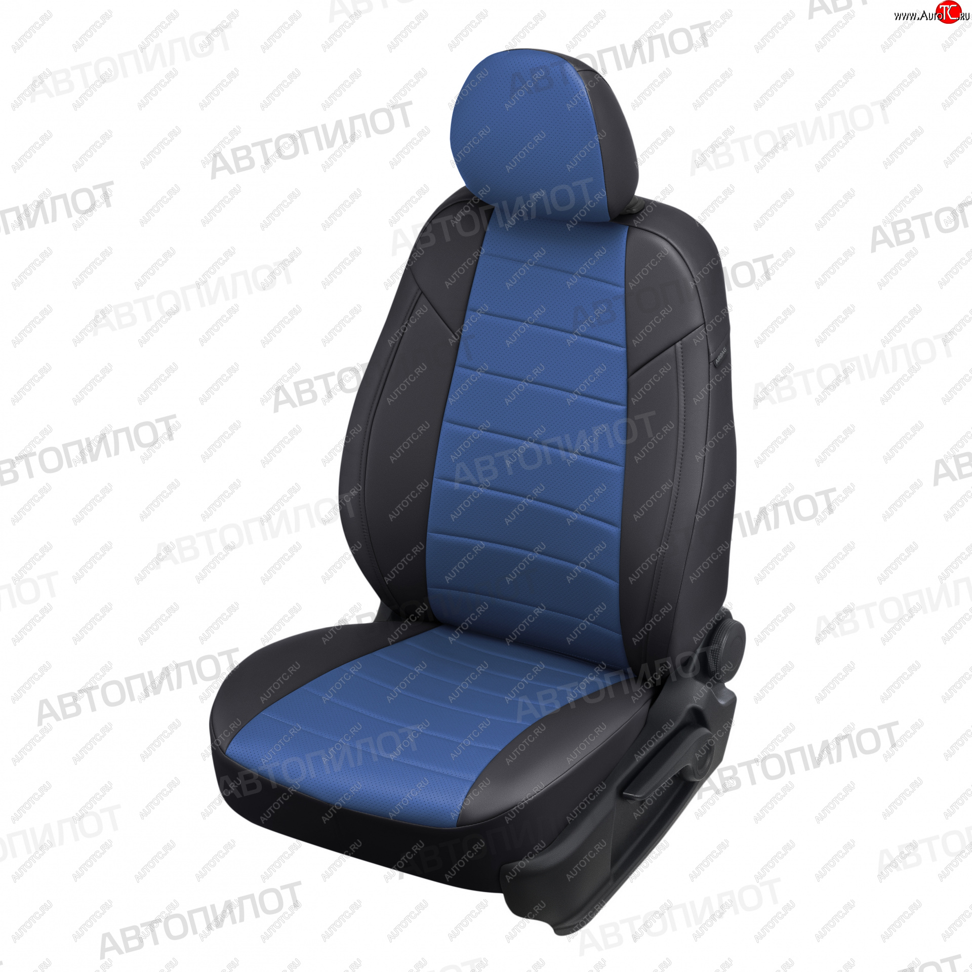 14 249 р. Чехлы сидений Ромб (5 мест экокожа) Автопилот  Chery Tiggo 8 PRO (2021-2025) (черный/синий)  с доставкой в г. Кемерово