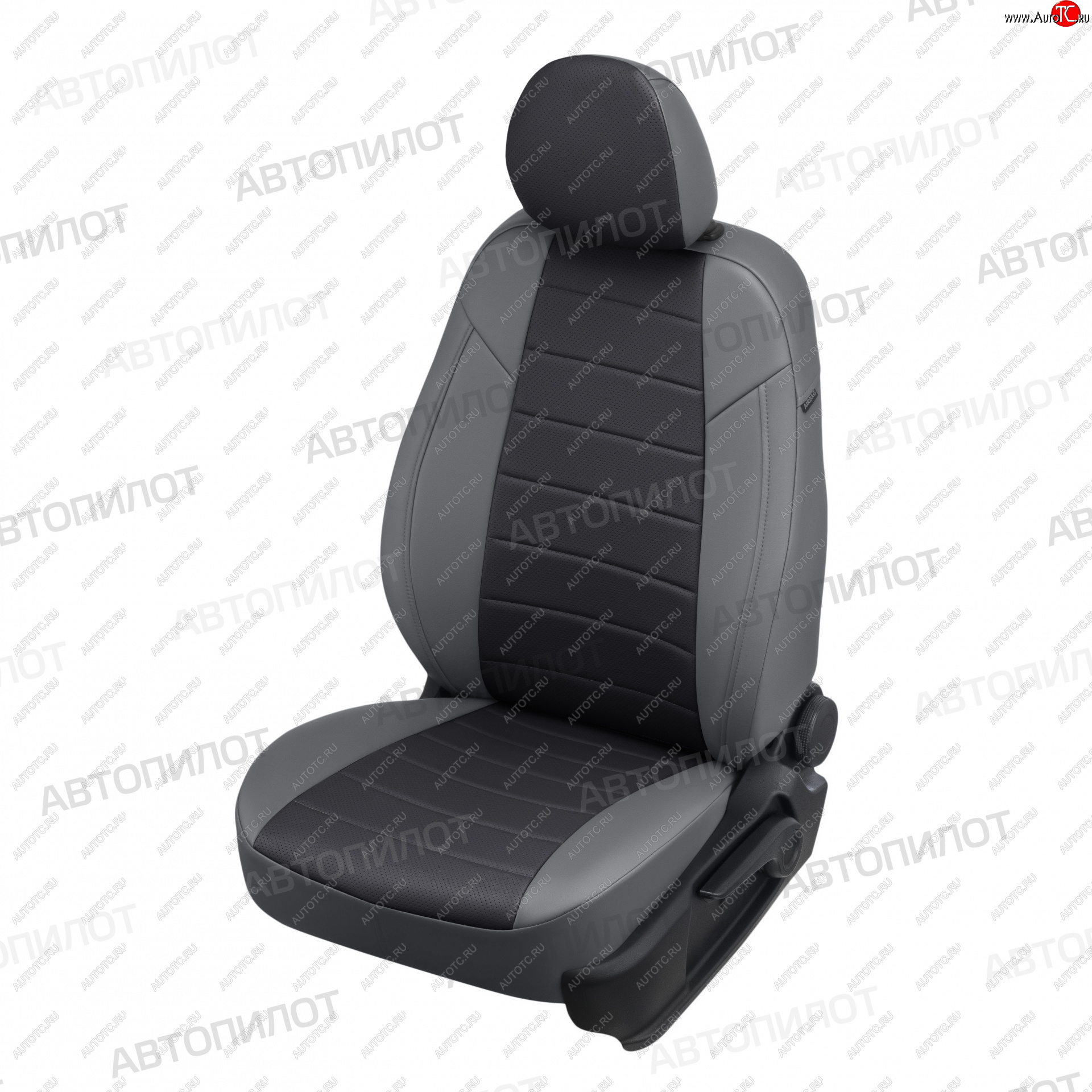 14 249 р. Чехлы сидений Ромб (5 мест экокожа) Автопилот  Chery Tiggo 8 PRO (2021-2025) (серый/черный)  с доставкой в г. Кемерово