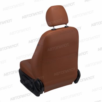 14 249 р. Чехлы сидений Алькантара ромб (экокожа) Автопилот  Chery Tiggo 8 PRO (2021-2025) (коричневый)  с доставкой в г. Кемерово. Увеличить фотографию 4