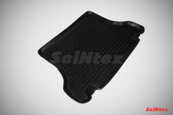 Коврик в багажник Seintex Chevrolet Lanos  T100 (2002-2017) седан (Чёрный)