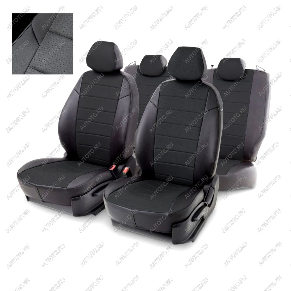 6 999 р. Чехлы из экокожи для Skoda Octavia A8 4060 (без подл.) Style Plus 2020-н.в.  95778  с доставкой в г. Кемерово