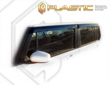2 799 р. Дефлектора окон CA-Plastic Suzuki Hustler MR41S,MR31S хэтчбэк 5 дв. (2014-2019) (серия Сlassic полупрозрачный)  с доставкой в г. Кемерово. Увеличить фотографию 2