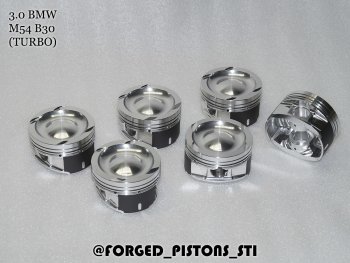 Поршни СТИ BMW 3,0l M54B30 TURBO (CR=8,5) кольца 1,21,52,0  361816905