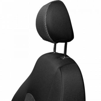 5 699 р. Комплект чехлов для сидений (ЦЗС 2П Жаккард) Дублин Lord Autofashion Лада 2113 (2004-2013) (черный, вставка Зигзаг серая)  с доставкой в г. Кемерово. Увеличить фотографию 9