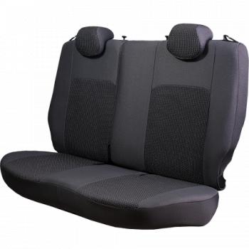 6 349 р. Комплект чехлов для сидений (РЗС 60/40 2П+2Г Жаккард), Дублин Lord Autofashion Лада Приора 2170 седан дорестайлинг (2007-2014) (серый, вставка Сеул серая)  с доставкой в г. Кемерово. Увеличить фотографию 6