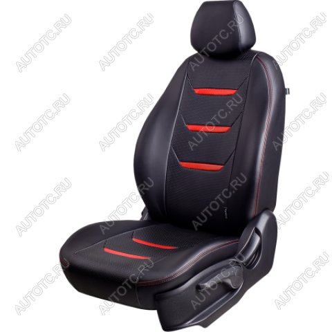 23 999 р.  Комплект чехлов для сидений (РЗС 60/40 2П+1Г Орегон) ТУРИН-2 Lord Autofashion  Renault Duster  HS (2015-2021) рестайлинг (черный, вставка черная+красная, строчка красная)  с доставкой в г. Кемерово