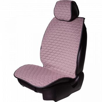 6 799 р. Накидка на сиденье (5 мест Афины) ТЕЙЛОР ст СОТА Lord Autofashion   (розовый, строчка бежевая)  с доставкой в г. Кемерово. Увеличить фотографию 2