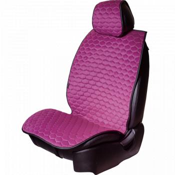 6 799 р. Накидка на сиденье (5 мест Афины) ТЕЙЛОР ст СОТА Lord Autofashion   (фуксия, строчка бежевая)  с доставкой в г. Кемерово. Увеличить фотографию 3