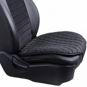 829 р. Подушка-комфорт ст РОМБ (Софа) Lord Autofashion   (серый, строчка серая)  с доставкой в г. Кемерово. Увеличить фотографию 2