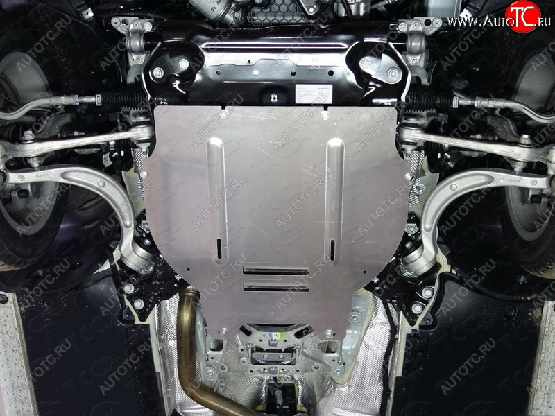 6 899 р. Защита КПП ТСС Тюнинг  Audi A4  B9 (2016-2020) дорестайлинг,седан (алюминий 4 мм)  с доставкой в г. Кемерово
