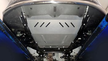 Защита картера и КПП ТСС Тюнинг Chery Tiggo 7 PRO (2019-2025), Chery Tiggo 8  (T18) (2019-2025), Chery Tiggo 8 PRO (2021-2025), EXEED LX (2022-2025), JAECOO J7 (2023-2025), Omoda C5 (2021-2025) (алюминий 4 мм)