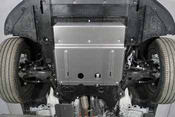 Защита картера и КПП (1-6L Turbo)ТСС Тюнинг EXEED TXL (2020-2021)  дорестайлинг (алюминий 4 мм)