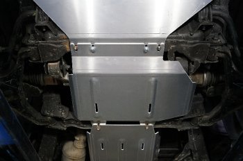 Защита картера ТСС Тюнинг Dong Feng DF6 (2022-2025) пикап (алюминий 4 мм)