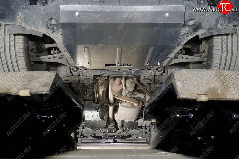 26 399 р. Защиты комплект (картер и кпп, бака, заднего редуктора) 2.0T 4WD ТСС Тюнинг технику из списка применимости (алюминий 4 мм)  с доставкой в г. Кемерово