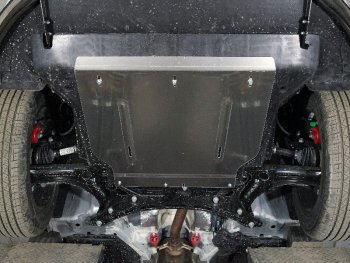 Защита картера и КПП ТСС Тюнинг Geely Coolray  SX11 (2018-2023) дорестайлинг (алюминий 4 мм)