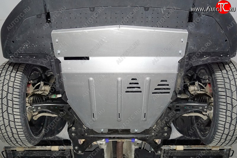 18 649 р. Защита картера и КПП ТСС Тюнинг Geely Tugella FY11,HPBA4 (2019-2025) дорестайлинг, рестайлинг (алюминий 4 мм) с доставкой в г. Кемерово Увеличить фотографию 1 18 649 р. Защита картера и КПП ТСС Тюнинг Geely Tugella FY11,HPBA4 (2019-2025) дорестайлинг, рестайлинг (алюминий 4 мм) с доставкой в г. Кемерово