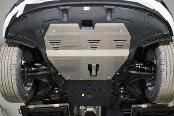 Защита картера и КПП ТСС Тюнинг Hyundai Tucson  NX4 (2020-2022) (алюминий 4 мм)