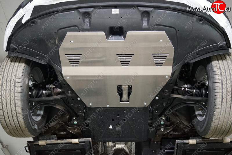 9 099 р. Защита картера и КПП ТСС Тюнинг Hyundai Tucson NX4 (2020-2022) (алюминий 4 мм) с доставкой в г. Кемерово Увеличить фотографию 1 9 099 р. Защита картера и КПП ТСС Тюнинг Hyundai Tucson NX4 (2020-2022) (алюминий 4 мм) с доставкой в г. Кемерово