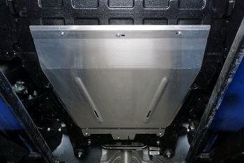 Защита картера и КПП ТСС Тюнинг JAC JS4 (2021-2025), Москвич 6 (2023-2025) (алюминий 4 мм)