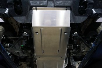 Защита картера и переднего моста ТСС Тюнинг JAC T6 (2018-2024) пикап
