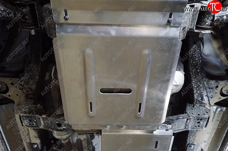 4 899 р. Защита КПП (4WD 2-0T бензин) ТСС Тюнинг  JAC T6 (2018-2024) пикап (алюминий 4 мм)  с доставкой в г. Кемерово