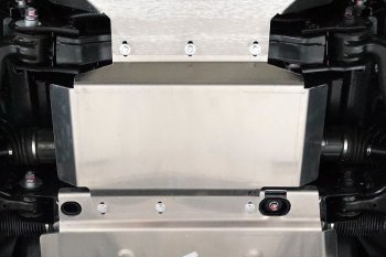 Защита картера и переднего редуктора ТСС Тюнинг KIA Mohave  HM2 (2019-2022) (алюминий 4 мм)