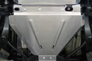 Защита КПП и рулевой рейки ТСС Тюнинг KIA Mohave  HM2 (2019-2022) (алюминий 4 мм)