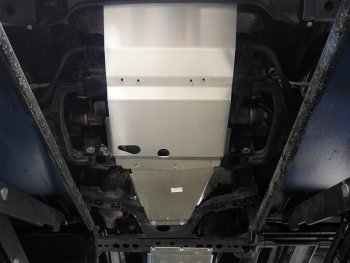 Защита картера и радиатора ТСС Тюнинг Mercedes-Benz X class  W470 (2017-2020) (алюминий 4 мм)