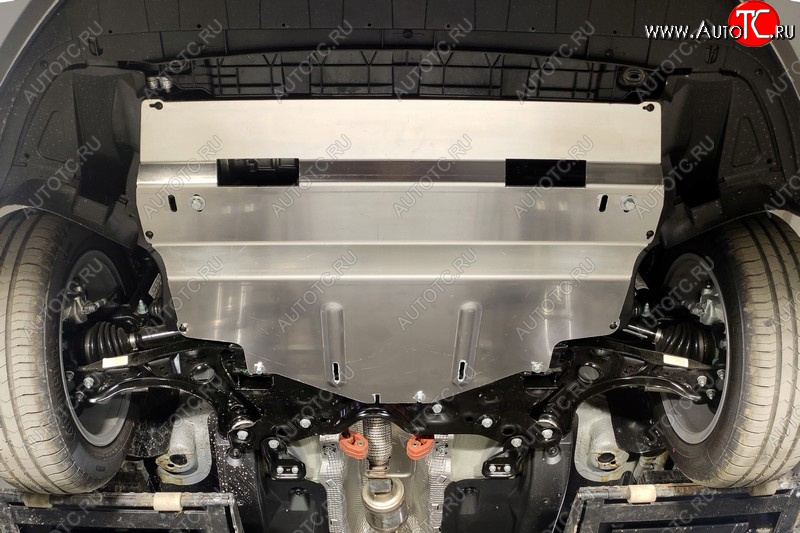 9 499 р. Защита картера и КПП ТСС Тюнинг Skoda Rapid MK2 (2019-2025), Volkswagen Polo Mk6 (2020-2022) (алюминий 4 мм) с доставкой в г. Кемерово Увеличить фотографию 1 9 499 р. Защита картера и КПП ТСС Тюнинг Skoda Rapid MK2 (2019-2025), Volkswagen Polo Mk6 (2020-2022) (алюминий 4 мм) с доставкой в г. Кемерово