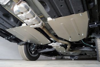 Защита бака (левая, алюминий) TCC Subaru XV  GT/G24 (2017-2025) дорестайлинг, рестайлинг