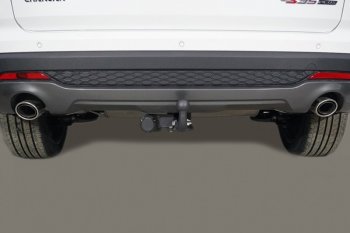 Фаркоп (тягово-сцепное устройство) ТСС Тюнинг Changan CS35 Plus (2021-2025) рестайлинг (шар А)