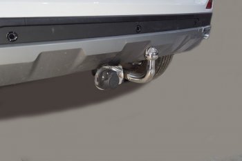 Фаркоп (тягово-сцепное устройство) TCC Тюнинг Chery Tiggo 4 Pro (2021-2025), Kaiyi X3 Pro (2023-2025) (оцинкованный, шар A нержавейка)
