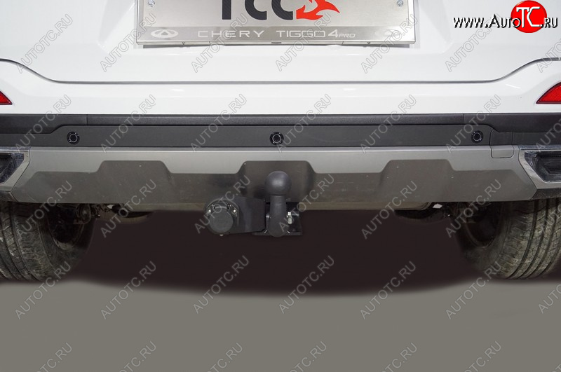 11 299 р. Фаркоп (тягово-сцепное устройство) ТСС Тюнинг  Chery Tiggo 4 Pro (2021-2025), Kaiyi X3 Pro (2023-2025) (шар А)  с доставкой в г. Кемерово