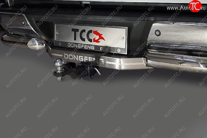 23 999 р. Фаркоп (тягово-сцепное устройство) ТСС Тюнинг  Dong Feng DF6 (2022-2025) пикап (оцинкованный, шар E нержавейка, надпись DongFeng)  с доставкой в г. Кемерово