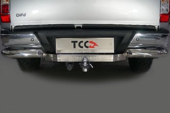 Фаркоп (тягово-сцепное устройство) ТСС Тюнинг Dong Feng DF6 (2022-2025) пикап (надпись DongFeng, шар Е)