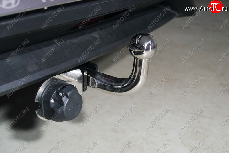 21 649 р. Фаркоп (тягово-сцепное устройство) TCC Тюнинг  Hyundai Elantra  CN7 (2020-2023) (оцинкованный, шар A нержавейка)  с доставкой в г. Кемерово