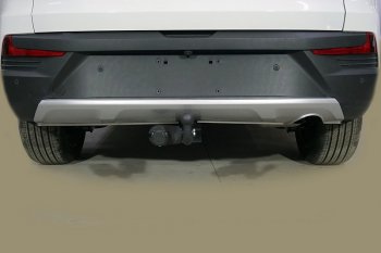 Фаркоп (тягово-сцепное устройство) TCC Тюнинг JAC JS4 (2021-2025), Москвич 6 (2023-2025) (оцинкованный, шар A)