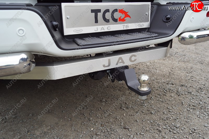 23 999 р. Фаркоп (тягово-сцепное устройство) TCC Тюнинг  JAC T6 - T8 PRO (оцинкованный, шар Е, надпись JAC)  с доставкой в г. Кемерово