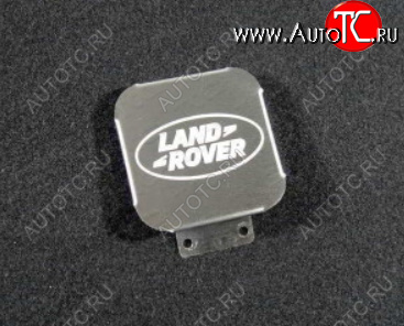 1 999 р. Заглушка на фаркоп с логотипом Land Rover (на фаркопы TCC, нержавеющая сталь) TCC  Land Rover Discovery Sport  L550 - Range Rover Sport  2 L494  с доставкой в г. Кемерово