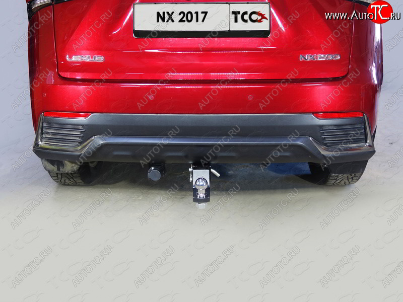 13 999 р. Фаркоп (тягово-сцепное устройство) (кроме F-Sport) ТСС Тюнинг  Lexus NX200  Z10 (2017-2021) рестайлинг (оцинкованный, шар E)  с доставкой в г. Кемерово