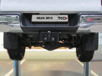 Фаркоп (тягово-сцепное устройство) ТСС Тюнинг Toyota Hilux ( AN20,AN30,  AN120) (2011-2020)  2-ой рестайлинг, дорестайлинг, 1-ый рестайлинг (шар F)