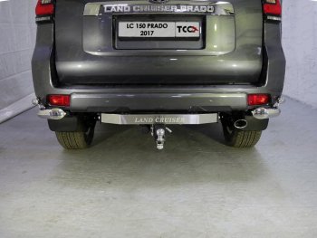 Фаркоп (тягово-сцепное устройство) ТСС Тюнинг Toyota Land Cruiser Prado  J150 (2020-2025) 3-ий рестайлинг (надпись Land Cruiser, шар E)