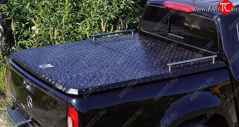 5 549 р. Рейлинги короткие ТСС Тюнинг  Great Wall Wingle 7 (2018-2023) пикап (нержавеющая сталь)  с доставкой в г. Кемерово