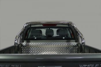 Защита кузова (только для кузова) d71,6 мм ТСС Тюнинг Great Wall Wingle 7 (2018-2023) пикап (нержавейка)