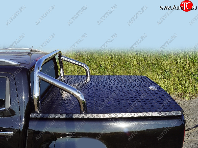 54 999 р. Защита кузова (для крышки) d76,1 мм ТСС Тюнинг  Isuzu D-Max  RG (2020-2023) DoubleCab (нержавейка)  с доставкой в г. Кемерово