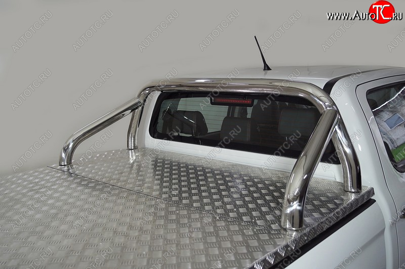 54 999 р. Защита кузова (для крышки) d76,1 мм ТСС Тюнинг  JAC T6 (2018-2024) пикап (нержавейка)  с доставкой в г. Кемерово