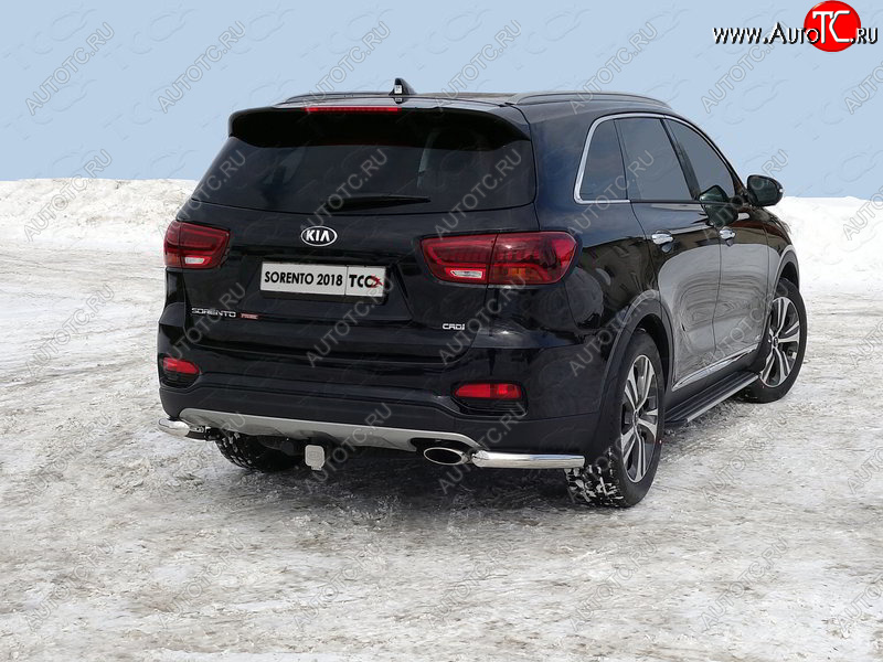 17 649 р. Защита задняя (уголки) 60,3 мм  kiasorpr18-29  с доставкой в г. Кемерово