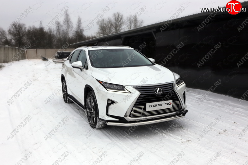 21 999 р. Защита переднего бампера нижняя d60,3 мм ТСС Тюнинг Lexus RX300 XU10 дорестайлинг (1995-2001) (нержавейка)  с доставкой в г. Кемерово