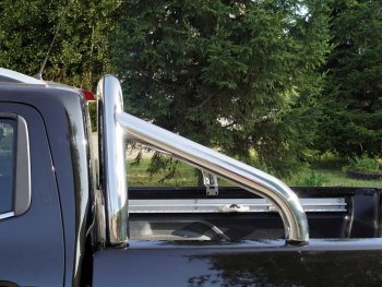 Защита кузова (для кузова) d 76,1 мм ТСС Тюнинг Mercedes-Benz X class  W470 (2017-2020) (нержавейка)
